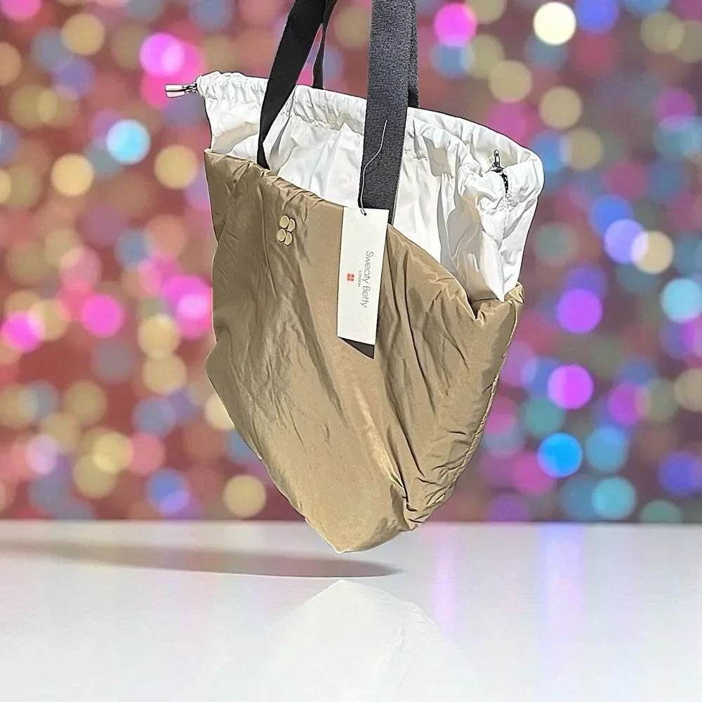 Sweaty Betty Colour Pop Gym Bag in Moss Green NWT